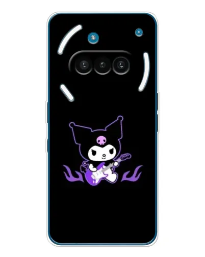 Чехол для Nothing Phone (3a) с картинкой «Электрическая Kuromi»