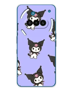 Чехол для Nothing Phone (3a) с картинкой «Паттерн с Kuromi»