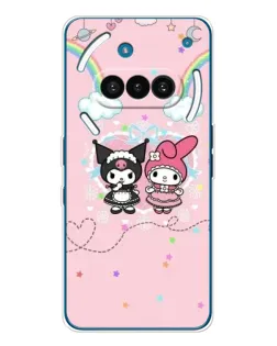 Чехол для Nothing Phone (3a) с картинкой «My Melody и Kuromi»
