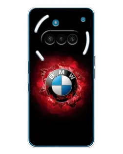 Чехол для Nothing Phone (3a) с картинкой «Логотип BMW — вспышка»