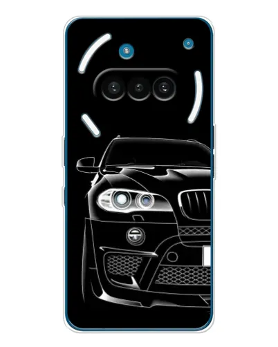 Чехол для Nothing Phone (3a) с картинкой «Темный силуэт BMW»