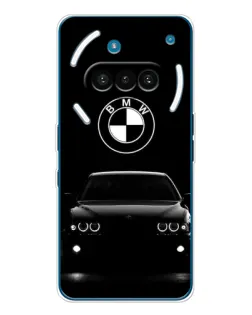 Чехол для Nothing Phone (3a) с картинкой «BMW — взгляд из темноты»