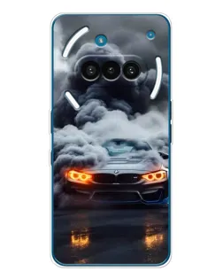 Чехол для Nothing Phone (3a) с картинкой «BMW в дыму»
