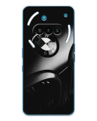 Чехол для Nothing Phone (3a) с картинкой «Эмблема BMW — макро»