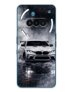 Чехол для Nothing Phone (3a) с картинкой «BMW сквозь туман»