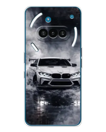 Чехол для Nothing Phone (3a) с картинкой «BMW сквозь туман»