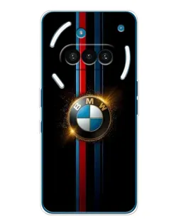 Чехол для Nothing Phone (3a) с картинкой «BMW M-Power неон»