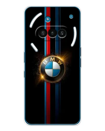 Чехол для Nothing Phone (3a) с картинкой «BMW M-Power неон»