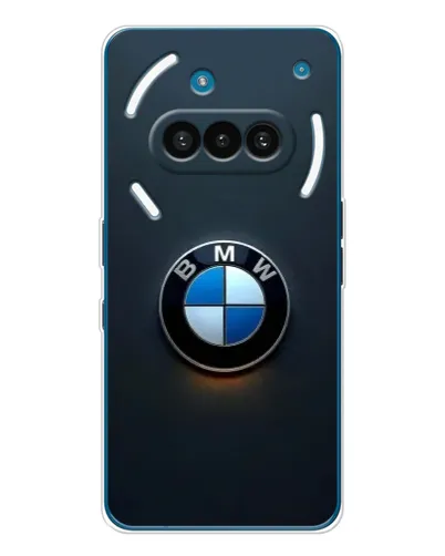 Чехол для Nothing Phone (3a) с картинкой «Логотип BMW — минимализм»