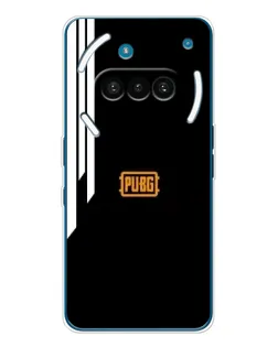 Чехол для Nothing Phone (3a) с картинкой «PUBG — вертикальные линии»