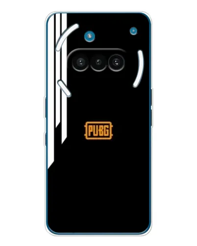 Чехол для Nothing Phone (3a) с картинкой «PUBG — вертикальные линии»
