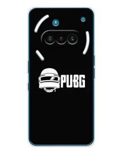 Чехол для Nothing Phone (3a) с картинкой «PUBG — классический лого» Чехол для Nothing Phone (3a) с картинкой «PUBG — классический лого»