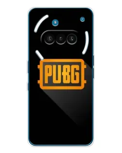Чехол для Nothing Phone (3a) с картинкой «PUBG — рамка лого» Чехол для Nothing Phone (3a) с картинкой «PUBG — рамка лого»