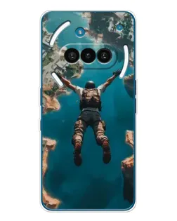 Чехол для Nothing Phone (3a) с картинкой «PUBG — свободное падение» Чехол для Nothing Phone (3a) с картинкой «PUBG — свободное падение»