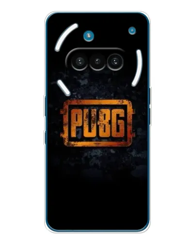 Чехол для Nothing Phone (3a) с картинкой «PUBG — золотой логотип»