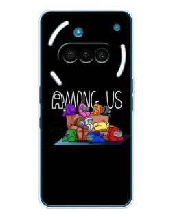 Чохол для Nothing Phone (3a) з картинкою «Логотип Among Us» Чохол для Nothing Phone (3a) з картинкою «Логотип Among Us»