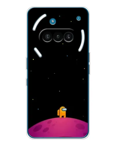Чехол для Nothing Phone (3a) с картинкой «Одинокий герой на планете» Чехол для Nothing Phone (3a) с картинкой «Одинокий герой на планете»