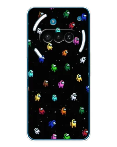 Чехол для Nothing Phone (3a) с картинкой «Экипаж Among Us» Чехол для Nothing Phone (3a) с картинкой «Экипаж Among Us»