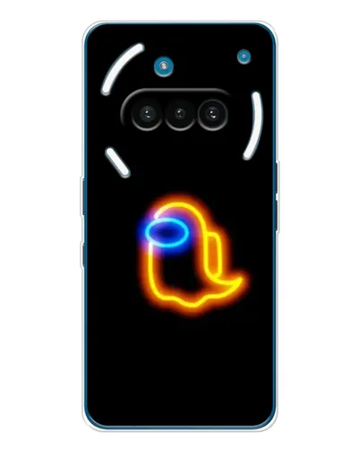 Чехол для Nothing Phone (3a) с картинкой «Among Us неоновое сияние» Чехол для Nothing Phone (3a) с картинкой «Among Us неоновое сияние»