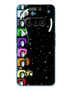 Чехол для Nothing Phone (3a) с картинкой «Команда Among Us»