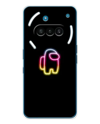 Чехол для Nothing Phone (3a) с картинкой «Among Us градиент» Чехол для Nothing Phone (3a) с картинкой «Among Us градиент»