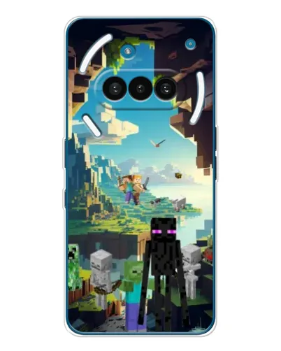 Чохол для Nothing Phone (3a) з картинкою «Ендермен у лісі»