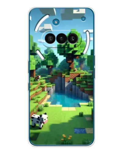 Чохол для Nothing Phone (3a) з картинкою «Minecraft літній день»