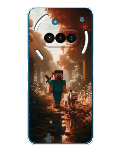 Чохол для Nothing Phone (3a) з картинкою «Стів у лісі»