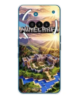 Чохол для Nothing Phone (3a) з картинкою «Minecraft панорама»