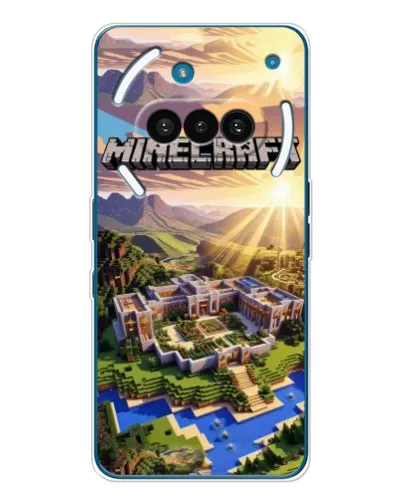 Чохол для Nothing Phone (3a) з картинкою «Minecraft панорама»