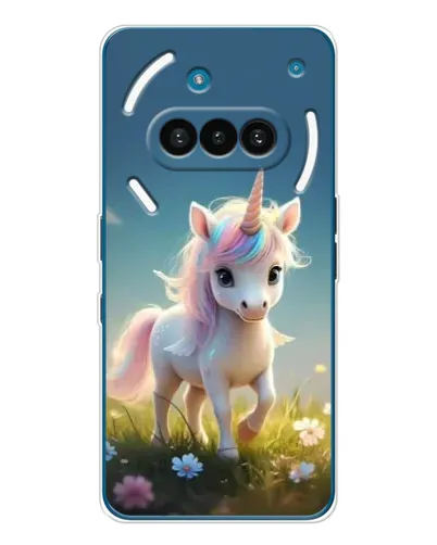 Чехол для Nothing Phone (3a) с картинкой «Единорог на поляне» Чехол для Nothing Phone (3a) с картинкой «Единорог на поляне»
