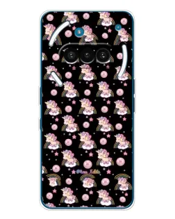 Чехол для Nothing Phone (3a) с картинкой «Magic Unicorn паттерн»