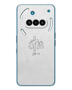 Чохол для Nothing Phone (3a) з картинкою «Івана 3:16 Хрест»
