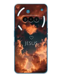 Чохол для Nothing Phone (3a) з картинкою «Сяйво Імені Jesus»