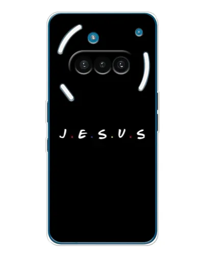 Чехол для Nothing Phone (3a) с картинкой «Точки веры J.E.S.U.S.»