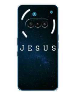 Чехол для Nothing Phone (3a) с картинкой «Звездное небо Jesus»