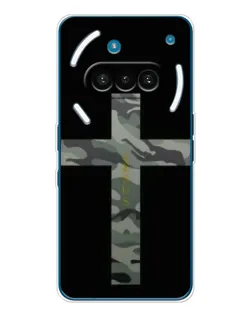 Чехол для Nothing Phone (3a) с картинкой «Милитари Крест»