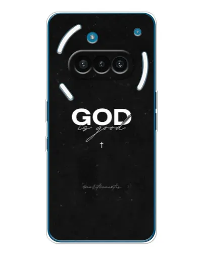 Чехол для Nothing Phone (3a) с картинкой «GOD — Бог над всем»
