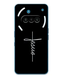 Чехол для Nothing Phone (3a) с картинкой «Тонкая линия веры»