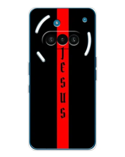 Чехол для Nothing Phone (3a) с картинкой «Красная линия веры»