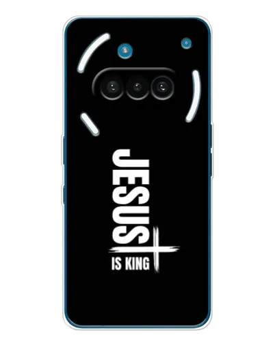 Чехол для Nothing Phone (3a) с картинкой «Вертикаль веры Jesus»