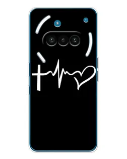 Чехол для Nothing Phone (3a) с картинкой «Пульс веры»