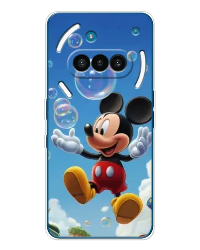 Чохол для Nothing Phone (3a) з картинкою «Mickey та мильні бульбашки» Чохол для Nothing Phone (3a) з картинкою «Mickey та мильні бульбашки»