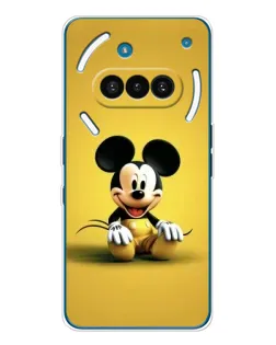 Чохол для Nothing Phone (3a) з картинкою «Міккі на жовтому»
