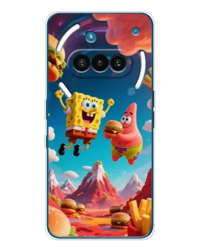 Чехол для Nothing Phone (3a) с картинкой «Космический фастфуд» Чехол для Nothing Phone (3a) с картинкой «Космический фастфуд»