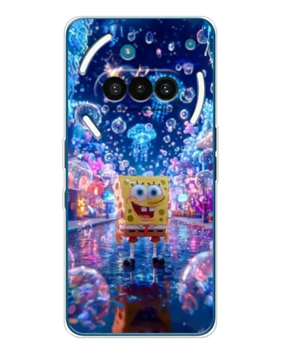 Чехол для Nothing Phone (3a) с картинкой «Неоновый океан» Чехол для Nothing Phone (3a) с картинкой «Неоновый океан»