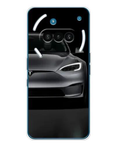 Чехол для Nothing Phone (3a) с картинкой «Tesla Model S Look» Чехол для Nothing Phone (3a) с картинкой «Tesla Model S Look»