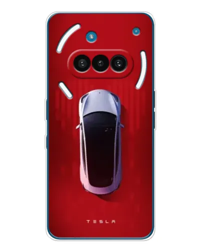 Чехол для Nothing Phone (3a) с картинкой «Tesla Top View» Чехол для Nothing Phone (3a) с картинкой «Tesla Top View»
