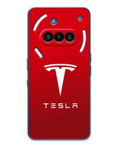 Чехол для Nothing Phone (3a) с картинкой «Tesla Red Classic» Чехол для Nothing Phone (3a) с картинкой «Tesla Red Classic»