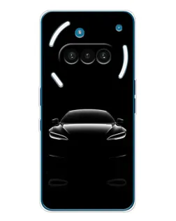 Чехол для Nothing Phone (3a) с картинкой «Силуэт Tesla Night» Чехол для Nothing Phone (3a) с картинкой «Силуэт Tesla Night»